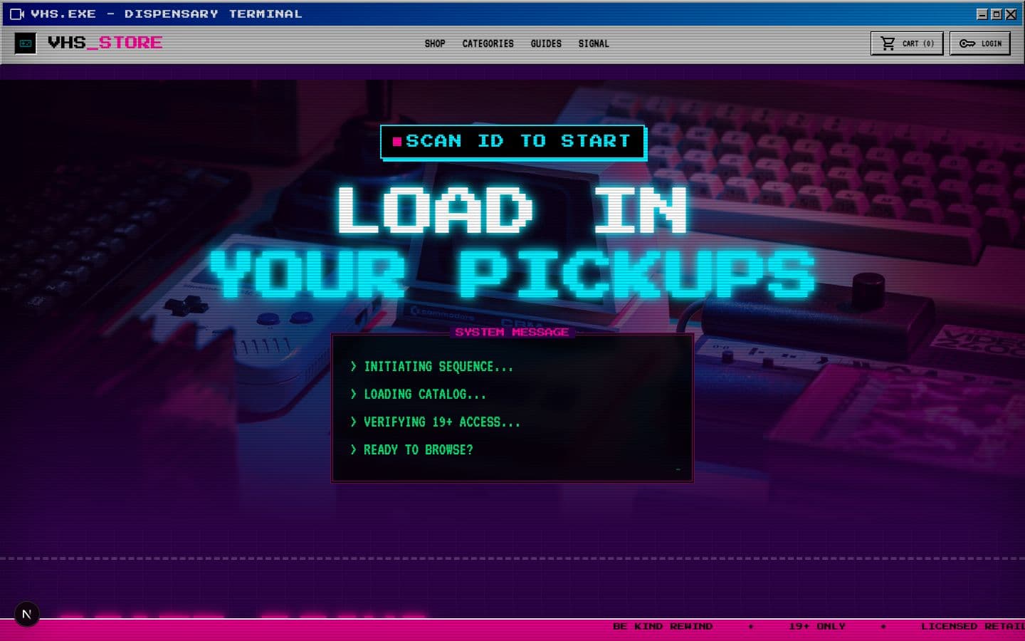 VHS Cannabis screenshot